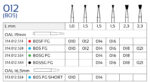 Diamond dental drill 012 (5pcs.) - Image 3