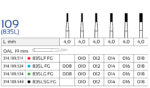 Diamond dental drill 109 (10 pcs.) - Image 3