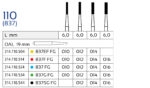 Diamond diamond dental drill (5pcs) - Image 3