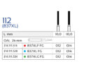 Diamond diamond dental drill (5pcs) - Image 3