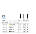 Diamond Dental drill 131 (5 pcs.) - Image 3