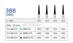 Diamond dental drill 388 (10 pcs.) - Image 3