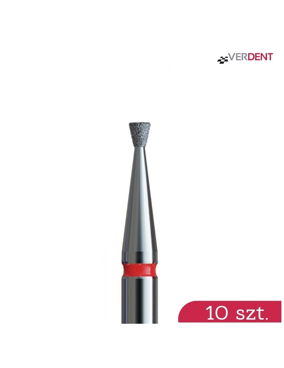 wiertlo-stomatologiczne-012-10-szt Diamond dental drill 012 (5pcs.) - Image 1