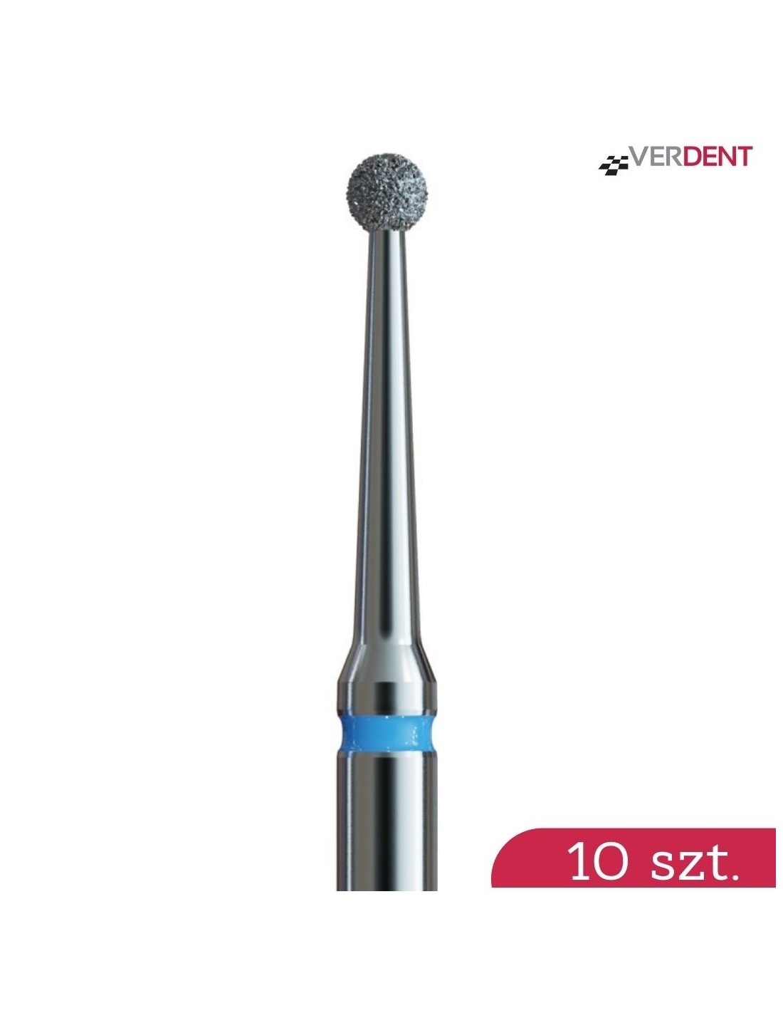 wiertlo-stomatologiczne-697-5-szt Diamond dental drill 697 (10 pcs.) - Image 1