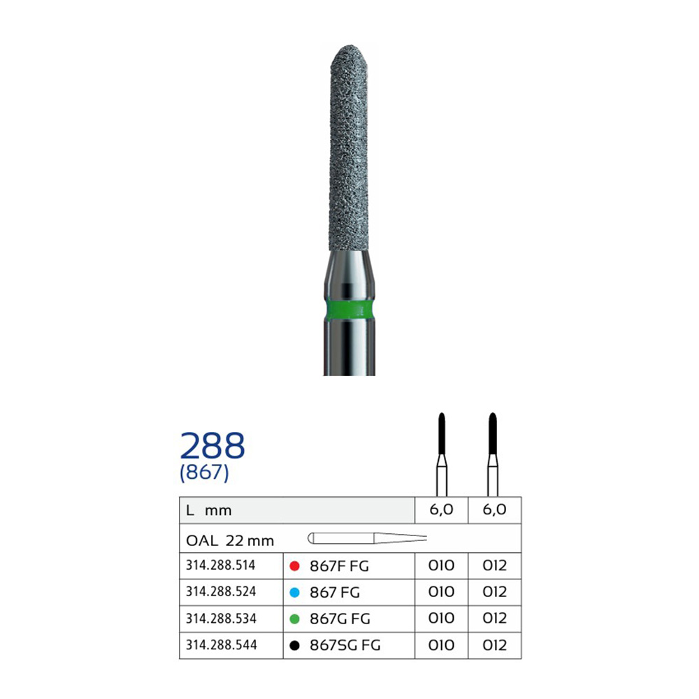 فرز الماسی استوانهای سرگرد وردنت مدل 867 (Round End Cylinder)