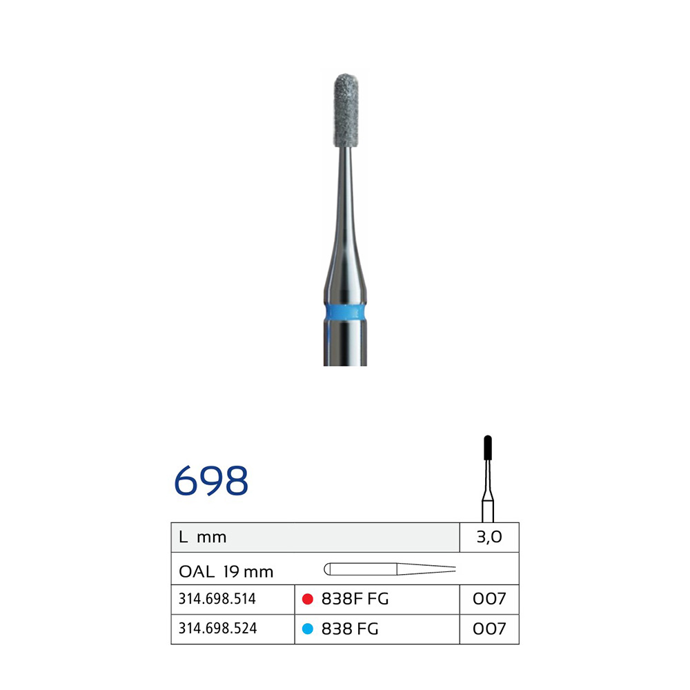 فرز الماسی استوانهای سرگرد وردنت مدل 838 (ISO 698)