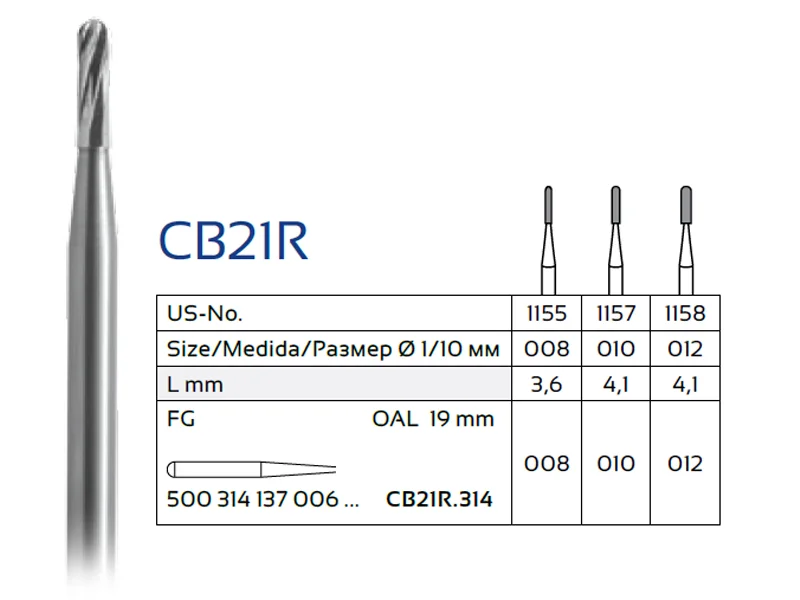 فرز کارباید استوانهای سرگرد وردنت مدل CB21R